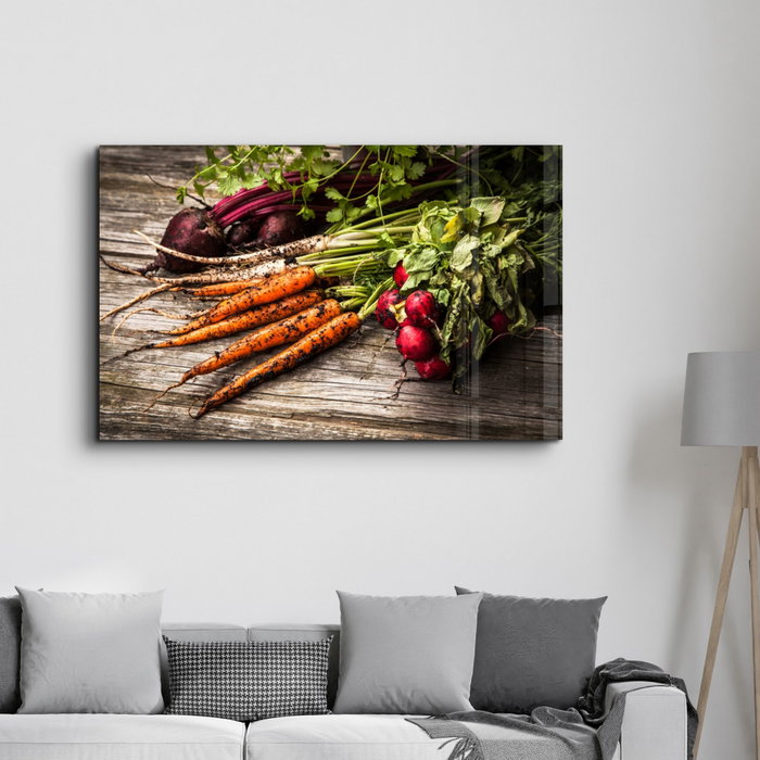 Wallity Pintura Decorativa de Vidrio Templado Multicolor 35 x 55 cm